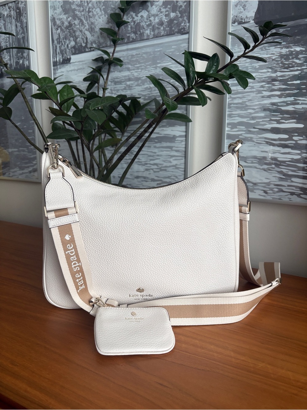 Kate Spade Large Crossbody Bag, w Coin Purse